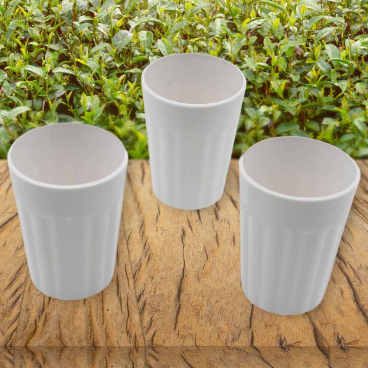 Small Plastic Coffee / Tea Cups Reusable Plastic Cup Mug Lightweight M ...